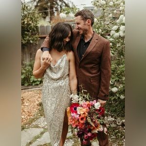 Aggi Kim Champagne dress